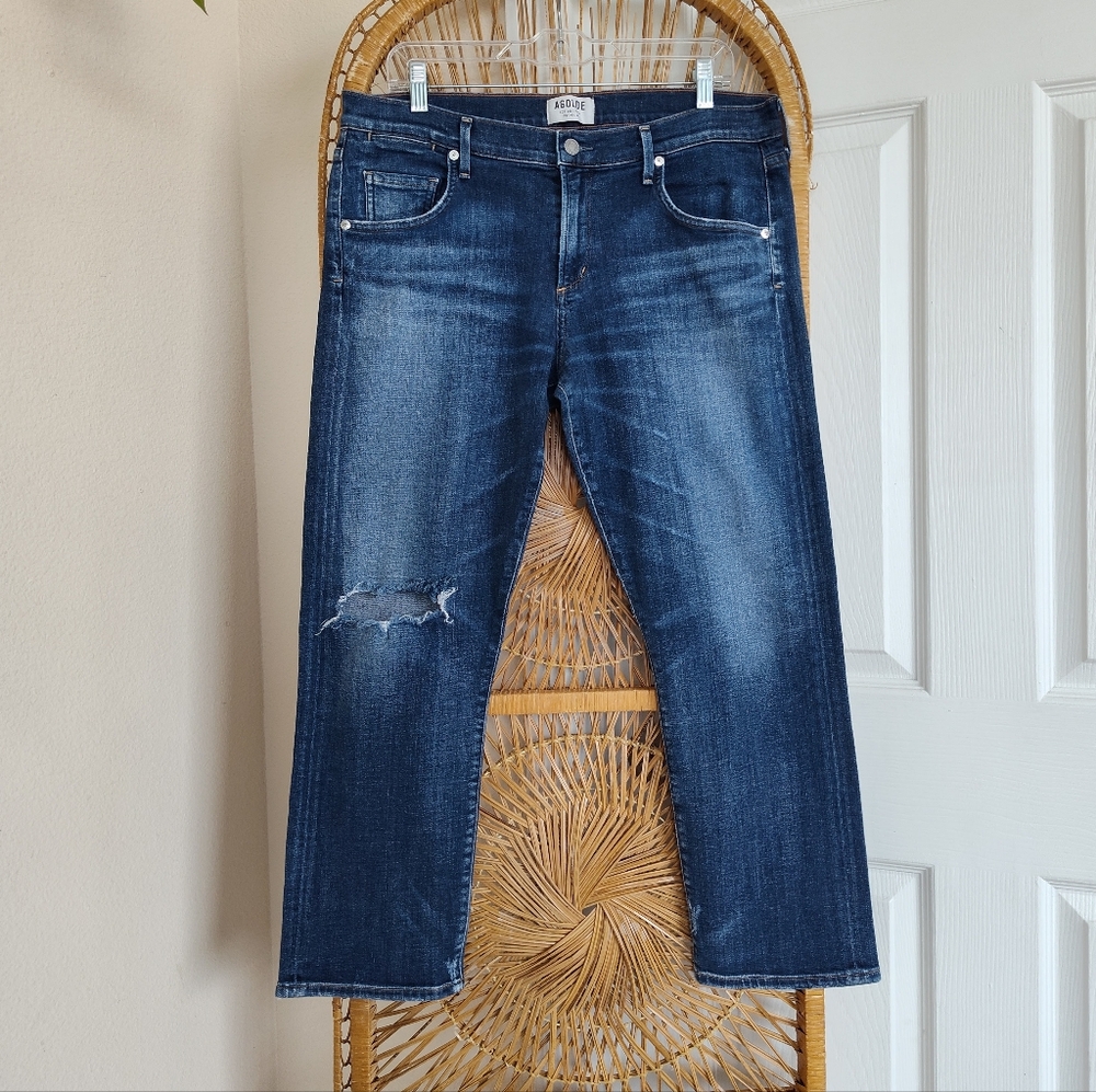 AGOLDE Isabel Slim Boyfriend Jeans Size 31